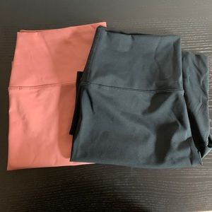 2 pairs of NWOT Aerie 7” bike shorts